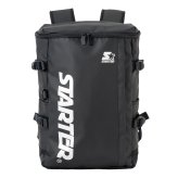 STARTER スターター リュック 大容量 30L ボックス型 バックパック 通学 通勤 PC収納 B4 A4 撥水 スクエア メンズ レディース スポーティー カジュアル 部活 部活用 スポーツ 部活リュック 高校生 大学生 学生 SCG-6802 2026FW Karlas