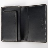 ベリーズヨーク　BELLIES YORK　カードケース　名刺入れ　BYTM1881BK　ブラック　黒色　ベジタブルタンニン　イタリアンレザー　牛革　”エイジングを楽しむ革小物”