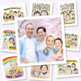 長寿祝い 似顔絵 贈り物 手描き ギフト 名入れ プレゼント 長寿 記念日 お祝い おじいちゃん 両親 家族 祖父母 おばあちゃん 修正無料 名入れ 下書き確認 似てる 宝物 実績多数 かわいい 記念 長寿 思い出 感動 卒寿祝い 感謝 感激 カラフル 感謝の品 古希祝い 引っ越し 闘病中の方への励まし キレイ お祝い返し 贈答品 バレンタインデー オーダーメイド