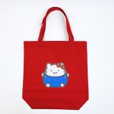 サンリオ ハローキティ × なんでもいきもの トートバッグ レッド Sanrio 送料込み