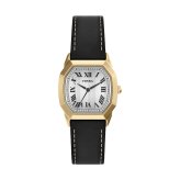 フォッシル FOSSIL 腕時計 メンズ HARLOW アナログ ブラックレザーウォッチ FS6215【2026 新作】