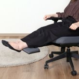 オフィスチェア ダービット ブラック・グレー 2色展開 デスクチェア パソコンチェア 在宅ワーク おしゃれ シンプル 新生活 家具 インテリア 不二貿易
