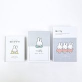 ミッフィー miffy ショートワイド ブック型ボックス (グリーン)