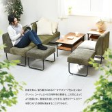 NOVEMBER オットマン用替えカバー NVCV0126 ヴィンテージ カジュアル 角型 スチール クール 専用カバー ブラウン グリーン グレー ブルー コーデュロイ