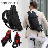 【ラッピング無料】CODE OF BELL コードオブベル X-PAK SPORT スリングバッグ ボディバッグ 拡張式 7L 11.5L X-PAC ブラック メンズ 誕生日 ギフト プレゼント