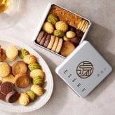 プティフールセック クッキー缶 誕生日 母の日 父の日 敬老の日 記念日 バレンタイン ホワイトデー お祝い 内祝い 季節の贈り物 お中元  御中元 御歳暮 お年賀 御祝 御礼