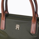 高品質ヨーロッパ輸入モデル トミーヒルフィガー TOMMY HILFIGER トートバッグ ミニトート ミニショルダー レディース POPETTE MINI ダークオリーブ AW0AW17709 MRZ DARK OLIVE 送別会 誕生日 結婚祝い 結婚式 彼氏 息子 夫 男性 名刺入れ 高級 父の日 母の日 即日発送