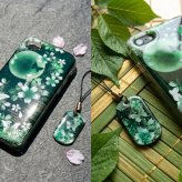 【全機種対応】スマホケース『伊』名入れ 送料無料 和柄 和風 桜 職人 伝統工芸 ハンドメイド ハードケース 手帳型 iPhone 17 Xperia AQUOS Android 各機種対応