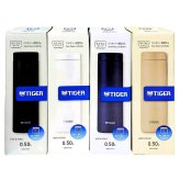 タイガー　500ml　真空断熱ボトル　MMZ-W501　夢重力ボトル　ステンレス製　携帯用魔法瓶　軽量　食洗機対応　新生活　通勤用　水筒　実用的　スポーツ オフホワイト (WZ)