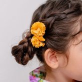 ヘアクリップ お花 2個セット 通販 日本製 Rora キャサリン 髪留め 髪飾り 子供 女の子 キッズ フラワー お団子 かわいい おしゃれ 可愛い 浴衣 夏祭り 甚平 ヘアアクセサリー フォーマル 結婚式 発表会 入学式 卒園式 キッズファッション