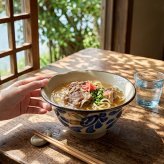 染付4寸マカイ お茶碗 360ml 壺屋焼｜仁王窯 やちむん 沖縄｜ライスボウル 飯碗 ご飯茶碗｜唐草 十草｜夫婦茶碗 ちゃわん ペア｜おしゃれ かわいい｜北欧 韓国 台湾風 カフェ風｜ギフト 新生活 プレゼント｜モダン ナチュラル