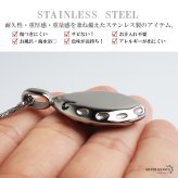 ステンレス 願い石 ペンダントネックレス メタルネックレス タタキ ターコイズ ダブル喜平チェーン 細身 シルバー ネイティブアメリカン ユニーク 模様 不思議 幾何学 ストーン 渦巻 メンズ 男性 金属アレルギー対応