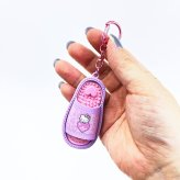 サンリオ ハローキティ ミニサンダルキーホルダー ヒョウピンク Sanrio