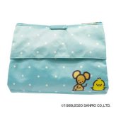ポチャッコ ミラー付きポーチ 化粧ポーチ 小物入れ ティッシュケース付き マルチポーチ かわいい キャラクター グッズ サンリオ 雑貨 収納 メイクポーチ レディース キッズ サンリオ正規ライセンス品