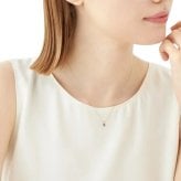 【無料ラッピング】  ヨンドシー 4℃ 12月誕生石 K10イエローゴールド ネックレス タンザナイト ホワイトトパーズ ブランド 正規品 新品 ギフト プレゼント 人気 おすすめ 誕生日 記念日 クリスマス 送料無料