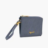 【無料ラッピング】 アニエスベー agnes b 財布 カードケース ミニ財布 レザー フラグメントケース Nathalie ブルーブランド 正規品 新品 ギフト プレゼント 人気 おすすめ 誕生日 記念日 クリスマス 送料無料 abb522293