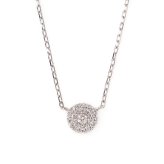 ダイヤモンド ネックレス 取り巻き 0.06ct K18 18K 18金 プラチナ ダイヤ 女性 レディース 誕生日 記念日 結婚記念日 錫婚式 10年 プレゼント ギフト 誕生日プレゼント 自分へのご褒美 フォーマル 20代 30代 40代 50代 60代 妻 彼女 ゴールド ホワイトゴールド ピンクゴールド イエローゴールド ダイヤ アクセサリー アレルギー対応 金属アレルギー 10yd
