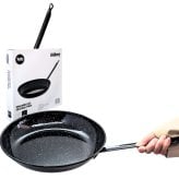 Vaello フライパン 直径26cm エナメル加工 スチール製 直火専用(直火、オーブン)食器洗い機対応 スペイン製 Vaello ･La ･Valenciana #61222