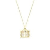 【無料ラッピング】  ヨンドシー 4℃ EAU DOUCE４℃ Summer Collection K10イエローゴールド ネックレス アイオライト アメシスト ホワイト トパーズ ブランド 正規品 新品 ギフト プレゼント 人気 おすすめ 誕生日 記念日 クリスマス 送料無料