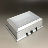 【在庫限り】 ディスプレイ ライト スタンド LED 台座 NKLS-46SL クリスタル ガラス フィギュア