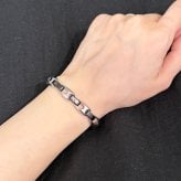ディーゼル ブレスレット メンズ レディース シルバー ブラック ステンレス チェーン ロゴ ユニセックス アクセサリー 誕生日 記念日 プレゼント ギフト DIESEL 並行輸入品 成人 卒業 入学
