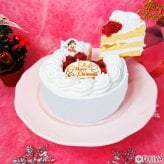 不二家 公式 クリスマス ミルキーケーキ 4号 苺 桃 ペコちゃん 送料無料