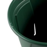 アップルウェアー 根っこつよし 10号 グリーン スリット鉢 植木鉢 プラスチック鉢 園芸 ガーデニング 根張り 促進 排水性 通気性 根腐れ防止 家庭菜園 観葉植物 鉢植え