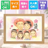プレゼント 似顔絵 還暦祝い 手描き 贈り物 名入れ ギフト 還暦 60歳 お祝い 記念日 誕生日 大人数 家族 両親 お母さん お父さん 名入れ 修正無料 下書き確認 一生もの 喜ばれる サプライズ そっくり 思い出 長寿 還暦 60歳 同窓会 闘病中の方への励まし 快気祝い 傘寿祝い クリスマス 白寿祝い 卒寿祝い 色紙 披露宴 キレイ 感動 贈答品 ブライダルギフト
