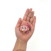 ゆるキャン△ なでしこ 各務原なでしこ つままれアクリルキーホルダー キーリング