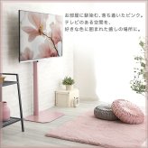 テレビ台 テレビボード 大人かわいいインテリア 八角壁寄せテレビスタンド ハイタイプ 【Rosalie-ロザリー-】 新生活