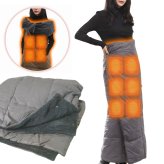 【ラッピング無料 レビューで保証90日】Heat Wrap ヒートラップ 電熱ブランケット 6WAY ギフト