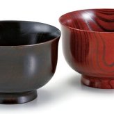 夫婦汁椀　丸福型　ワイン・ブラック インテリア 漆器 盆 カタログギフト 景品 粗品