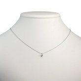 ラボグロウンダイヤモンドネックレス 一粒ダイヤモンド Lab Grown Diamond 0.20ct Stainless316素材【送料無料】【レディース,激安,特価,通販】