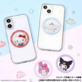 サンリオ MagSafe対応 メタルステッカー マイメロディ キャラクター グッズ スマホアクセサリー 磁石 貼り付け 強化 互換性向上 マグネット ワイヤレス充電 マグセーフ サンリオ正規ライセンス品