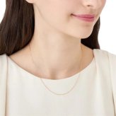 【無料ラッピング】 カナルヨンドシー Canal 4℃ カナル4℃ チェーンネックレス K10 ピンクゴールド アズキ レディース ブランド 正規品 新品 ギフト プレゼント 人気 おすすめ 誕生日 記念日 クリスマス 送料無料