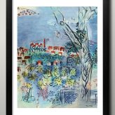 日本製 ラウル デュフィ A3 サイズ ポスター アート おしゃれ 絵画 インテリア 北欧 イラスト マット紙 艶消し アートパネル 額 フレーム デザイン 壁掛け ギフト 新築祝い ディスプレイ  速達 送料無料