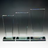 トロフィー ホワイトガラス WCR-38 名入れ オリジナル 記念品 表彰状 退職記念 周年記念 創立記念 ゴルフコンペ ホールインワン スポーツ大会 イベント 優勝 トロフィ クリスタル プレゼント ギフト おしゃれ