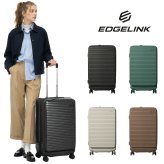EDGELINK クルーズボックス グリント スーツケース 74-85L キャリーケース 大容量 出張 旅行 使いやすい レディース メンズ ギフト プレゼント ブラック 09146