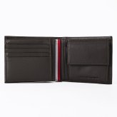 高品質ヨーロッパ輸入モデル トミーヒルフィガー 二つ折り財布 小銭入れ付き CORP CC FLAP AND COIN メンズ レディース ブラウン AM0AM14780 0HD TESTA DI MORO ウォレット 折財布 送別会 誕生日 結婚祝い 結婚式 彼氏 息子 夫 男性 名刺入れ 高級 母の日【スペシャルラッピング660円(別売り)】 即日発送 彼氏 財布 ホワイトデー