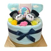  おむつケーキ 出産祝い 男の子喜ばれる贈り物 パンダ 出産プレセント ベビーギフト オムツケーキ 赤ちゃん ベビーシャワー 同僚 友達 親戚
