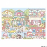 サンリオ ジグソーパズル 600ピース ハッピーマイタウン キャラクター グッズ パズル 大人 子供 パズル遊び 室内遊び おもちゃ 知育玩具 サンリオキャラクターズ マイメロディ シナモロール ポムポムプリン 600-023 サンリオ正規ライセンス品