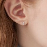 【無料ラッピング】  カナルヨンドシー Canal 4℃ カナル4℃ プラチナ ピアス ホワイトトパーズブランド正規品新品ギフトプレゼント人気おすすめ誕生日記念日クリスマス 送料無料
