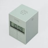 誕生日や記念日のギフトに タイムキーパー アラームクロック 置き時計 タイマー アラームクロック 目覚まし時計 メッセージ刻印 インテリア 祝い プレゼント