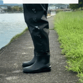 GranWalker グランウォーカー ショートブーツ チェストハイウェーダー ラジアルソール 軽量 完全防水 釣りグッズ 渓流 サーフ アウトドア用 キャンプ