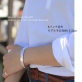 ハワイアンジュエリー バングル ハワイアンジュエリー ブレスレット 幅10mm 刻印 無料 サイズが選べる クローズバングル カットアウト スクロール シルバー925 太め 彼女 妻 女性 レディース 誕生日 プレゼント ハロウィン 【品番：B1040-10】