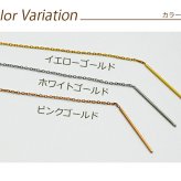 アメリカンピアス チェーンピアス 金属アレルギー対応 [チェーン太さ0.8mm／長さ6cm＋ポスト2cm] オールステンレス製（イエローゴルド・ホワイトゴールド・ピンクゴールド）揺れる 極細 サージカル 医療用 シンプル レディース プレゼント