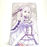 Re:ゼロ エミリア Re:ゼロから始める異世界生活　エミリア　クールタオル タオル ホワイト 　 日本製