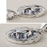 ハワイアンジュエリー ネックレス ホヌ ネックレス 刻印 無料 誕生石入れ可 ホヌ ラウンド シンプル お守りモチーフ シルバー925 ギフトラッピング可能 チェーン 長さ選べる プレゼント ハロウィン 【品番：CG-SP2959】