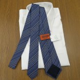 ネクタイ ブランド ミッソーニ ネクタイ (8cm幅) MIS6 【MISSONI】ブルー/ブラック 【ブランドネクタイ・ネクタイブランド・ブランドギフト・バースデー】【20代・30代・40代・50代・おしゃれ】