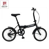 フィールドチャンプ 16インチ折畳み自転車 BK 折りたたみ自転車 コンパクト収納 サイクリング【北海道・沖縄県・離島 配送不可】